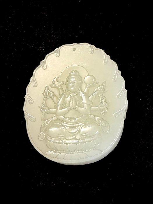 Hanger - Nefriet Jade - China - 21e eeuw, Antiquités & Art, Antiquités | Autres Antiquités