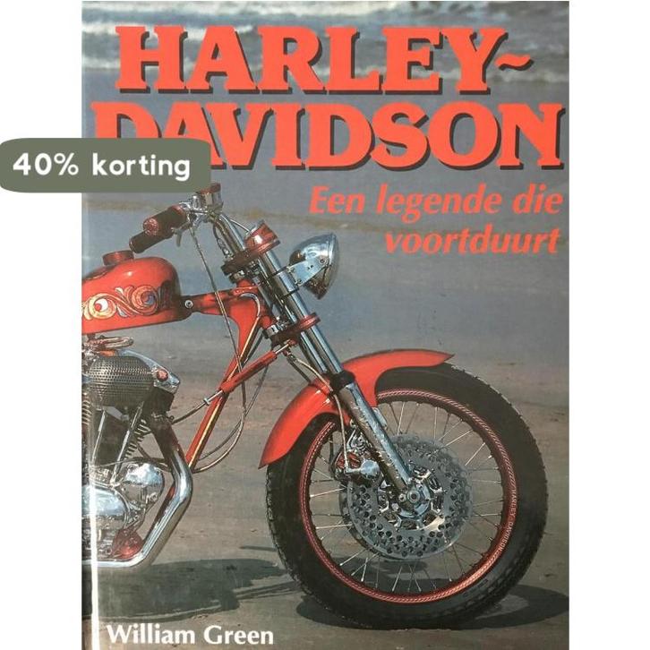 Harley davidson legende die voortduurt 9789054959984, Boeken, Hobby en Vrije tijd, Zo goed als nieuw, Verzenden