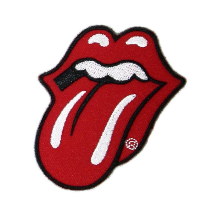 The Rolling Stones Tongue and Lips Patch Rood, Hobby en Vrije tijd, Knutselen