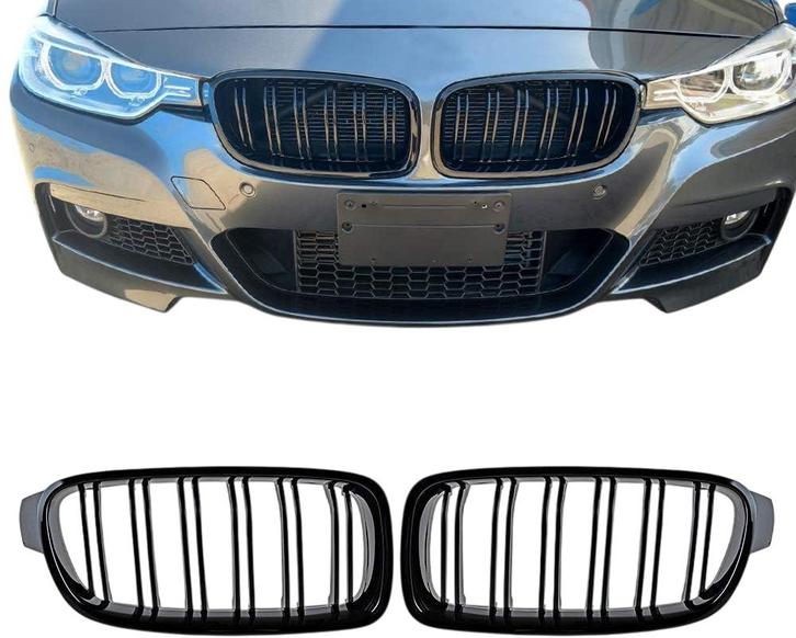 Grillen set | Nieren | BMW 3-serie | F30 / F31 | 2012-2018 |, Auto-onderdelen, Carrosserie, Nieuw, BMW, Verzenden