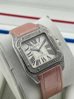 Cartier - Santos 100 Diamond - 2878 - Heren - 2011-heden, Handtassen en Accessoires, Horloges | Heren, Nieuw