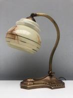 Bureaulamp - Glas, Messing