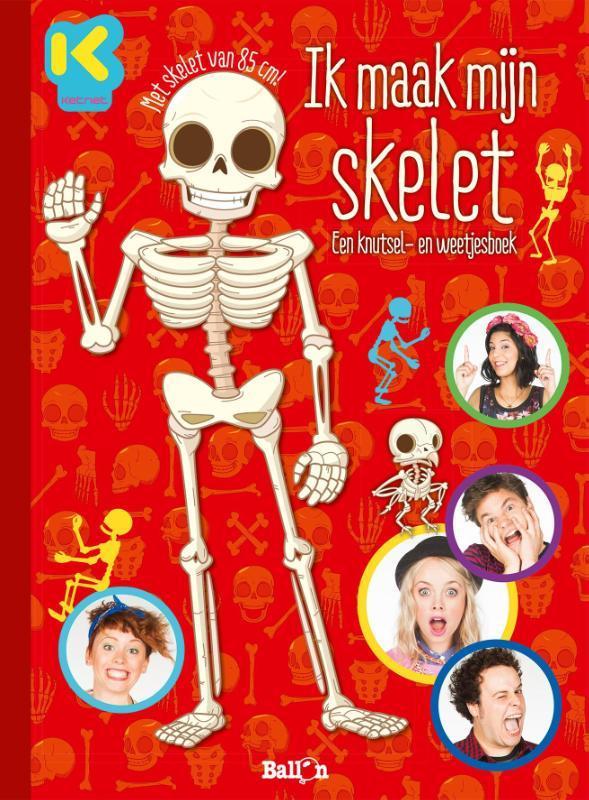 Ik maak mijn skelet: een knutsel- en weetjesboek / Ketnet, Boeken, Kinderboeken | Jeugd | 10 tot 12 jaar, Zo goed als nieuw, Verzenden