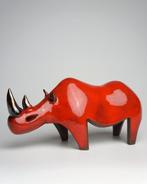 Urszula Despet - sculptuur, Red Rhinoceros - 11 cm -, Antiek en Kunst