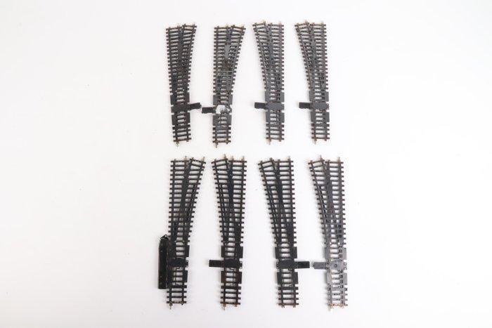 Märklin H0 - 2272/2273 - Modeltreinsporen (8) - K-rails, Hobby en Vrije tijd, Modeltreinen | H0