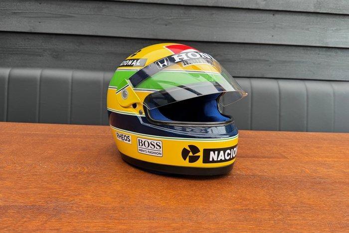 Mclaren - Ayrton Senna - 1991 - Replica helmet, Verzamelen, Automerken, Motoren en Formule 1