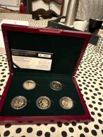 Luxemburg. 2 Euro 2022/2023 (5 monnaies) Proof, Postzegels en Munten