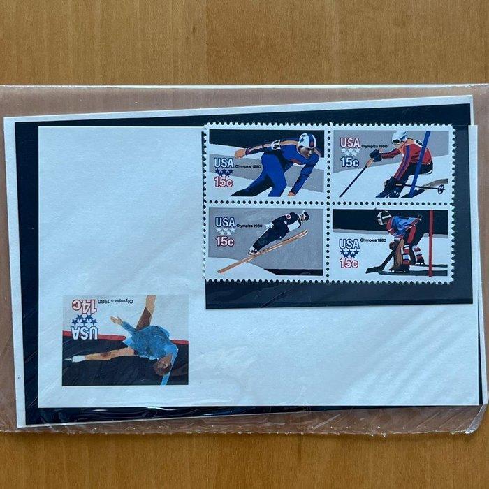 Verenigde Staten 1980/1980 - USA 1980 Lake Placid, Collections, Collections Autre