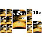 Duracell 399-395/G7/SR927W 1.5V 52mAh knoopcel batterij 10x, Nieuw, Verzenden