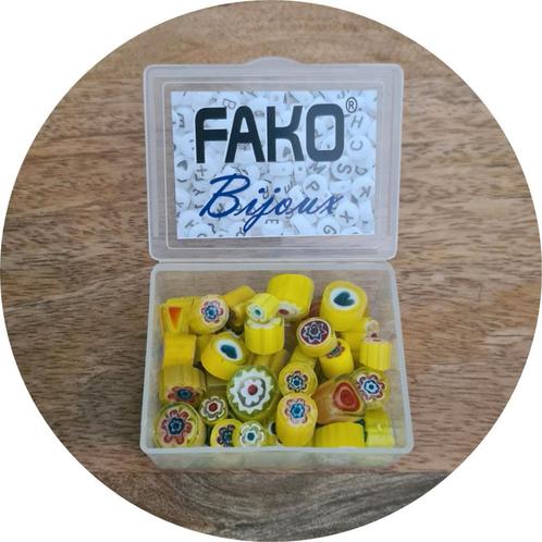Fako Bijoux® - Millefiori Glas - Sieraden Maken - 7-12mm -, Hobby en Vrije tijd, Kralen en Sieraden maken, Verzenden