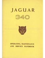 1968 JAGUAR 340 INSTRUCTIEBOEKJE ENGELS, Auto diversen, Handleidingen en Instructieboekjes