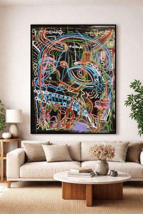 NIRVANA - PARASITES // NO RESERVE, Antiek en Kunst, Kunst | Schilderijen | Modern