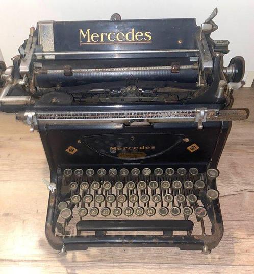 Mercedes 6 Express - Schrijfmachine - 1920-1930, Antiek en Kunst, Kunst | Designobjecten