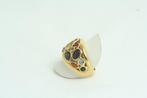 Other brand - Bague - 18 carats Or jaune Citrine - Rubis -, Nieuw