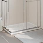 vidaXL Douchebak rechthoekig 80x120 cm ABS wit, Doe-het-zelf en Bouw, Verzenden, Nieuw