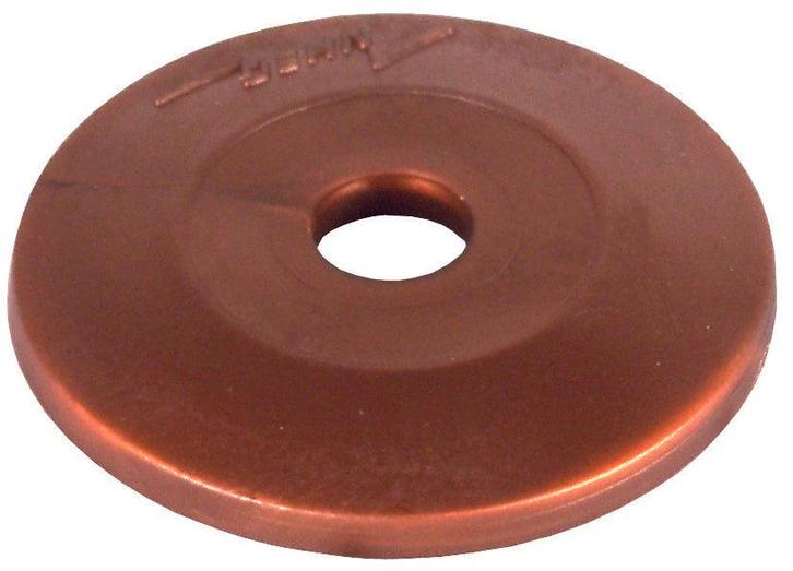 Dehn Cover Disc Plastic Brown For Conductor And Rod Holders, Doe-het-zelf en Bouw, Elektriciteit en Kabels, Verzenden