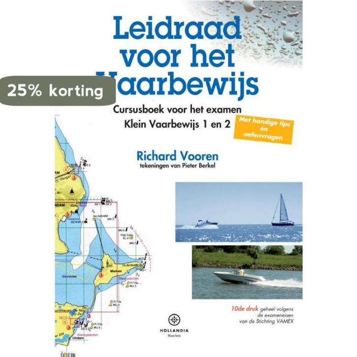 Leidraad voor het vaarbewijs 9789064106101 Richard Vooren, Boeken, Hobby en Vrije tijd, Gelezen, Verzenden