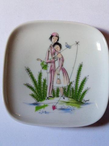 Rosenthal - Raymond Peynet - Bord (2) - plato de joyas -