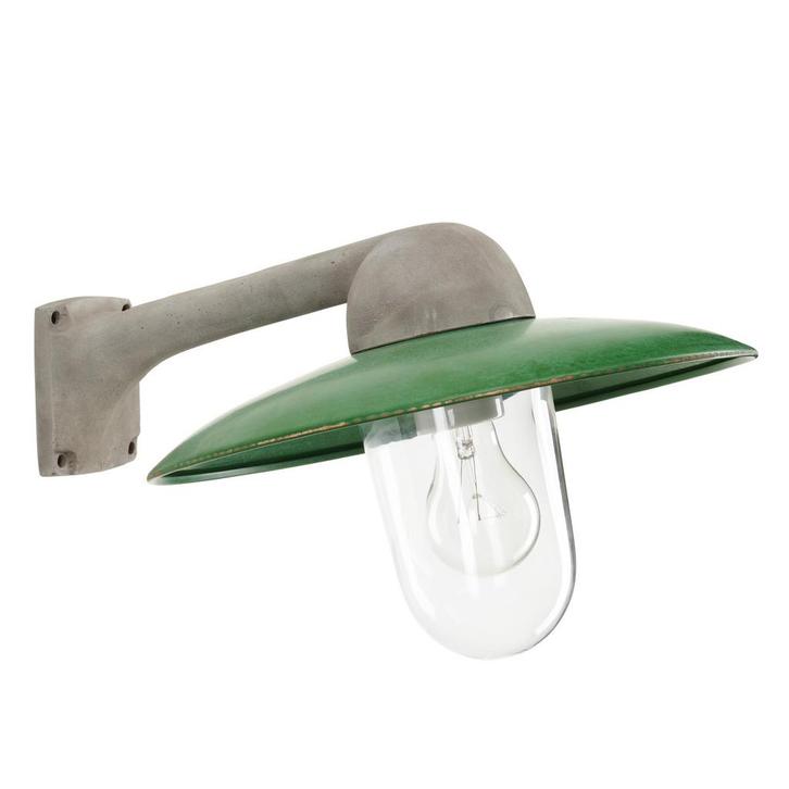 Stal- & Boerderijlampen Wandlamp Fabrique Alu/Groen, Tuin en Terras, Buitenverlichting, Verzenden