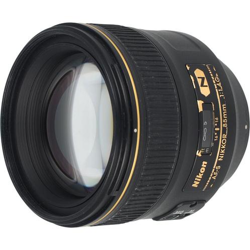Nikon AF-S 85mm F/1.4G occasion (incl. BTW), Audio, Tv en Foto, Foto | Lenzen en Objectieven, Zo goed als nieuw, Verzenden