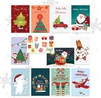 Tweedekans | Giftmas Kerstkaarten - Wenskaarten - 36 Stuks -, Diversen, Kerst, Ophalen of Verzenden, Nieuw
