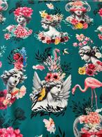 De la Grèce antique au tropical, coton 100 % Panama OEKO-TEX