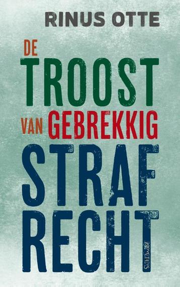 De troost van gebrekkig strafrecht 9789044653250 Rinus Otte, Verzenden, Rinus Otte