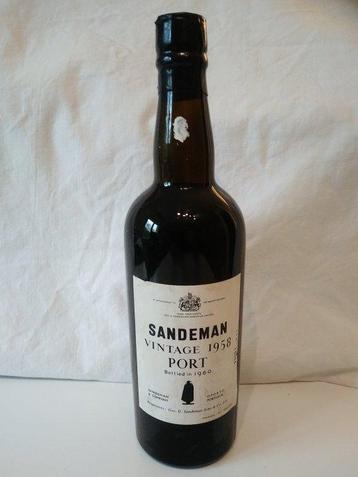 1958 Sandeman - Vintage Port - Embouteillé en 1960 -  Porto