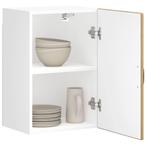 vidaXL Keukenbovenkast Lucca bewerkt hout artisanaal, Huis en Inrichting, Verzenden, Nieuw