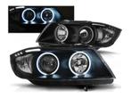 CCFL Angel Eyes koplampen Black geschikt voor BMW E90 E91, Autos : Pièces & Accessoires, Verzenden