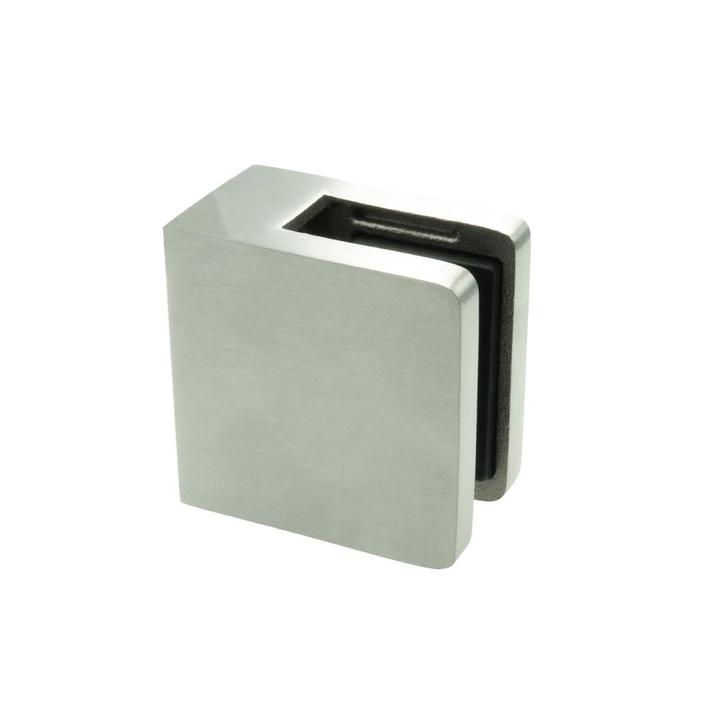 Balustrade glasklem 6 mm 45 x 45 mm (vierkante buis), Doe-het-zelf en Bouw, Glas en Ramen, Nieuw, Verzenden