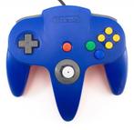 Nintendo 64 Controller Blauw Origineel (N64 Accessoires), Games en Spelcomputers, Spelcomputers | Nintendo 64, Ophalen of Verzenden