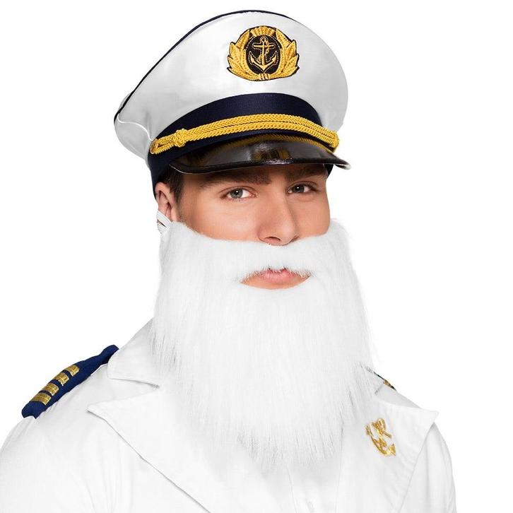 Baard Kapitein, Hobby en Vrije tijd, Feestartikelen, Nieuw, Verzenden