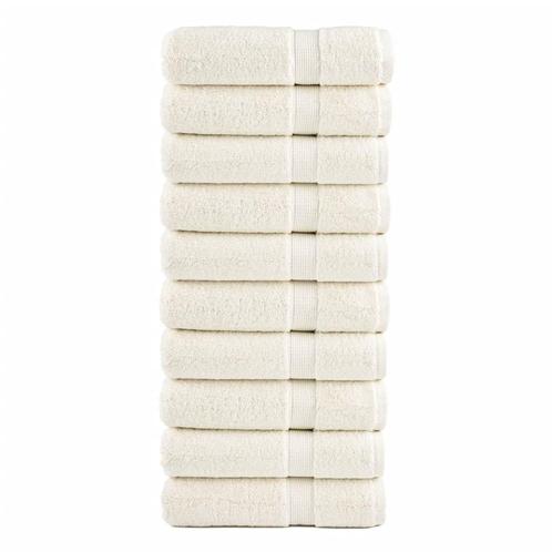 vidaXL Badhanddoeken SOLUND 10 st 600 g/m² 100x150 cm, Huis en Inrichting, Badkamer | Badtextiel en Accessoires, Nieuw, Verzenden