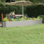 vidaXL Plantenbak 332x40x36 cm gepoedercoat staal, Verzenden, Nieuw
