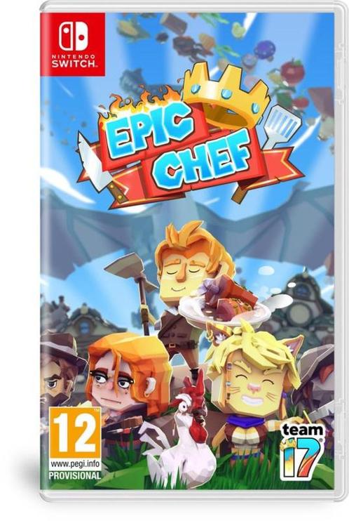 Epic Chef (Buitenlands Doosje) (Nieuw) (Switch Games), Games en Spelcomputers, Games | Nintendo Switch, Nieuw, Ophalen of Verzenden