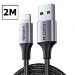 UGREEN MFi Lightning naar USB A Male laad en datakabel Zw..., Informatique & Logiciels, Verzenden