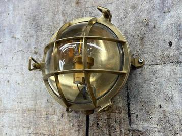 Cage light - Laiton, Verre