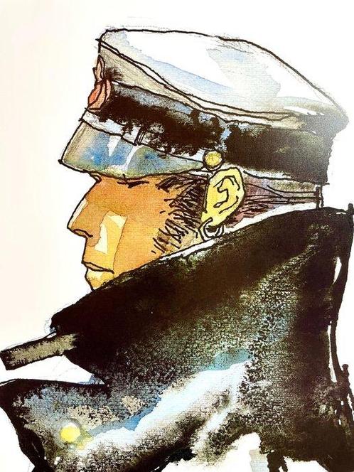 Hugo Pratt (1967) - Dedicated to Corto Maltese (1980) -, Antiek en Kunst, Kunst | Tekeningen en Fotografie