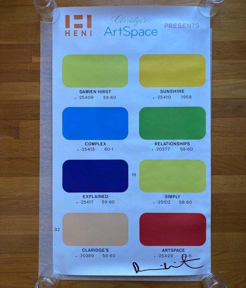 Damien Hirst (1965) - Signed Poster Sunshine (Complex, Antiek en Kunst, Kunst | Schilderijen | Modern