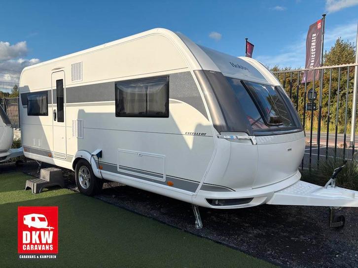 HOBBY Excellent 560 CFE - NIEUW - EINDEREEKS, Caravans en Kamperen, Caravans, 1250 - 1500 kg, Gascomfoor, Hordeur, Kachel, Koelkast