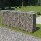 vidaXL Schanskorfmuur met deksels 300x50x150 cm, Tuin en Terras, Verzenden, Nieuw