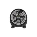 BRASQ Vloerventilator zwart Ø 50 cm staande ventilator 3