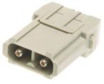 Harting Han 40A Mannelijke Modulaire Contactinvoeging 2P -, Verzenden, Nieuw