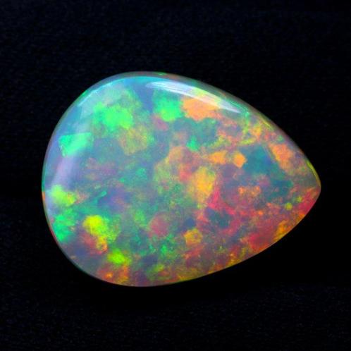 Wit Opaal - 18.77 ct - nternational Colored Gemstone, Handtassen en Accessoires, Edelstenen