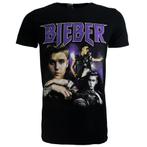 Justin Bieber JB Homage T-Shirt Zwart - Officiële
