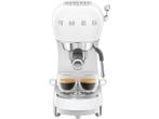 Smeg Espressomachine (ecf02wheu), Elektronische apparatuur, Verzenden, Nieuw, Gemalen koffie, Stoompijpje