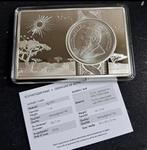 Zuid-Afrika. Silver bar 2024 Krugerrand, 1 Oz (.999) +. 3 Oz, Postzegels en Munten