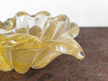 Barovier & Toso - Ercole Barovier - Kom - Cordonato Oro -, Antiek en Kunst, Antiek | Glaswerk en Kristal