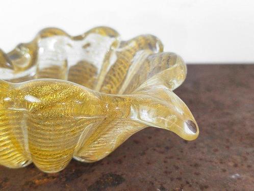 Barovier & Toso - Ercole Barovier - Kom - Cordonato Oro -, Antiek en Kunst, Antiek | Glaswerk en Kristal